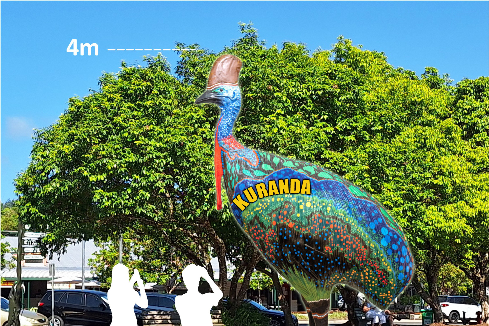 Big Cassowary making big strides for Kuranda - feature photo