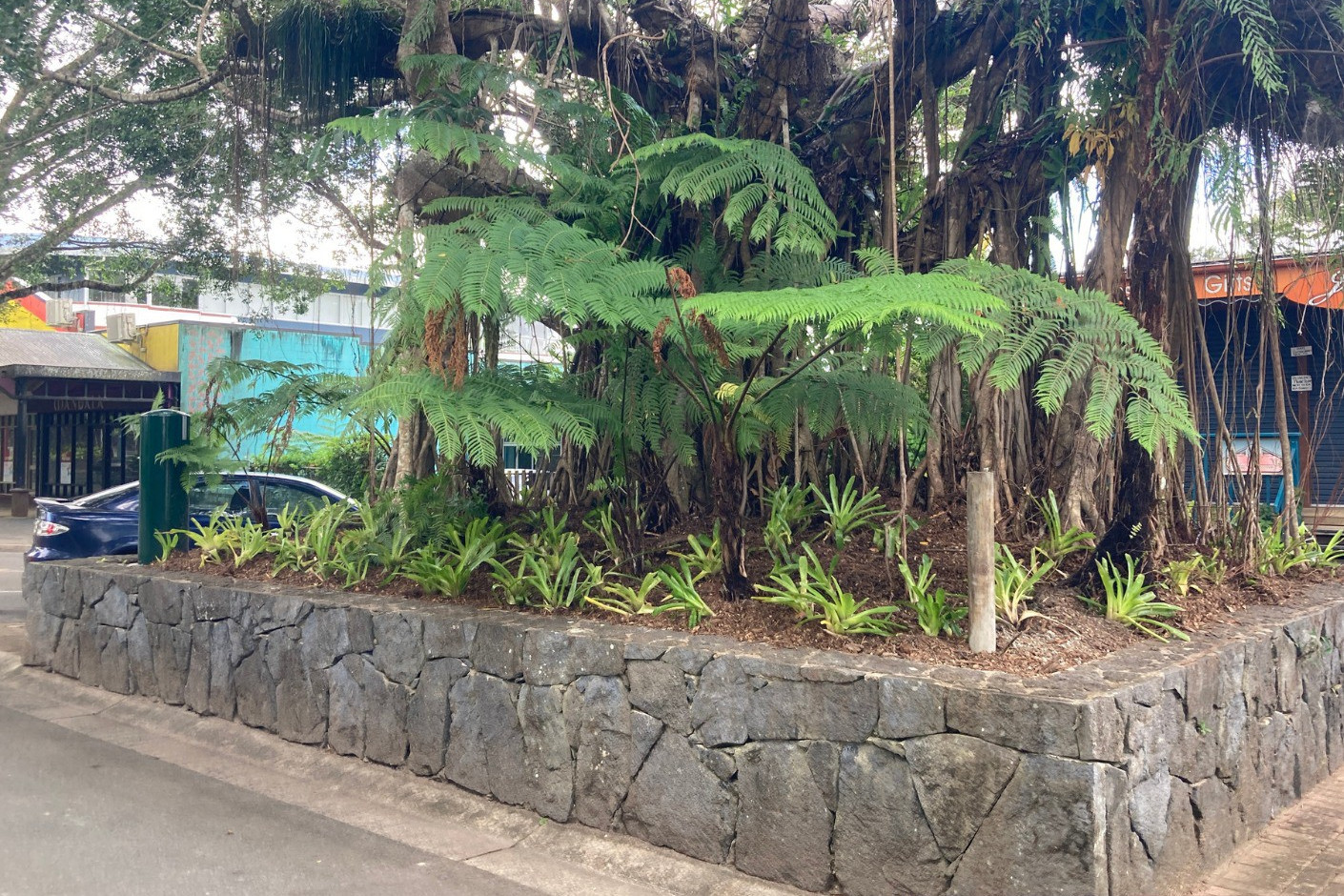 Capital works carried out at Coondoo Street, Kuranda.
