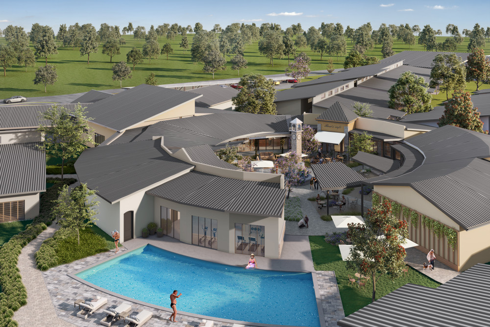 An artist’s impression of the new Casa Mia seniors living community set to be built in Gordonvale