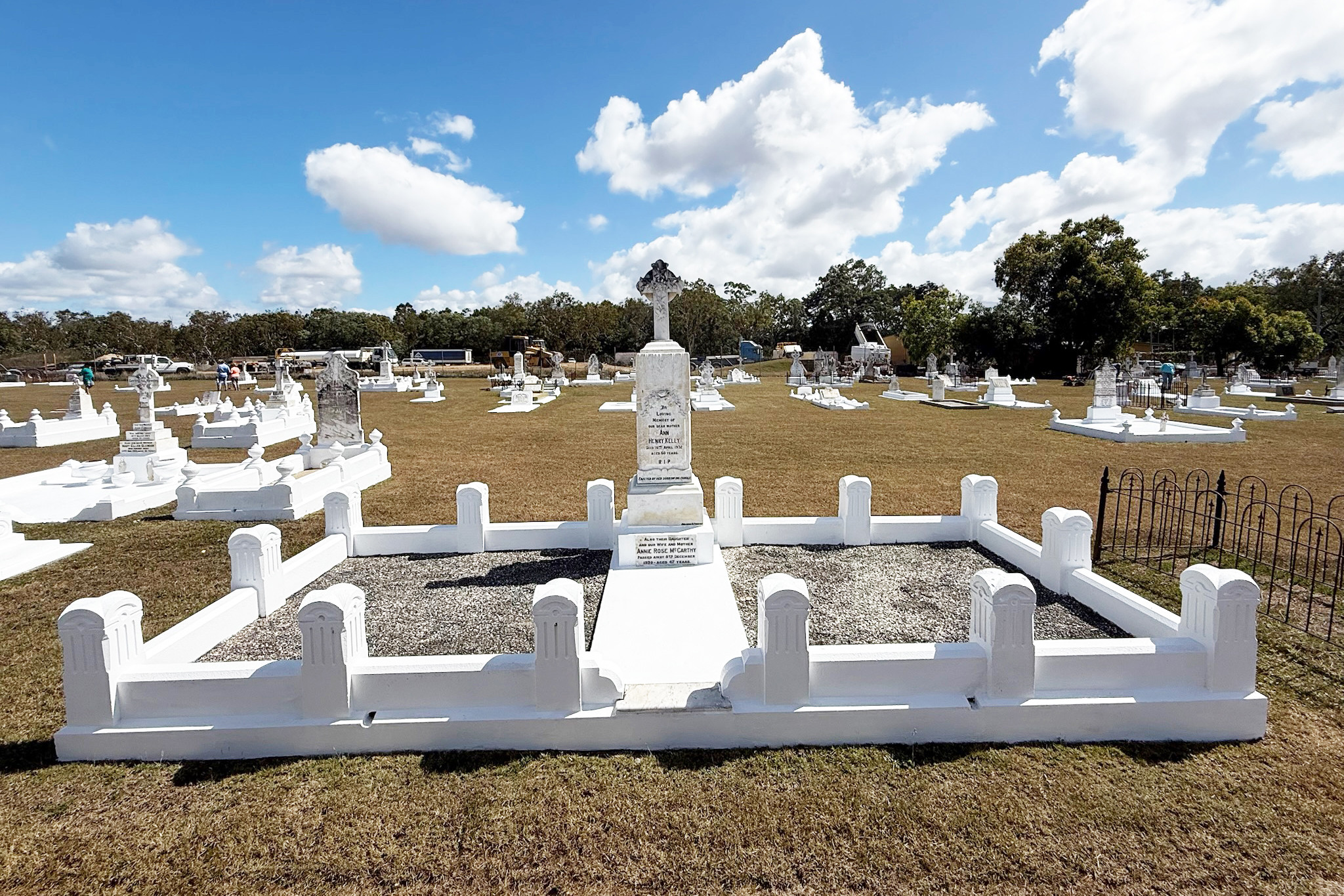 Donations are being sought to purchase plaques and pavers so previously unmarked graves at the Mareeba Pioneer Cemetery can have names, dates of birth and dates of death, as well as plot numbers.