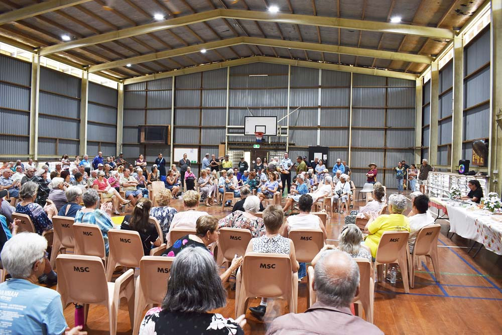 A big crowd were able to air their concerns at the meeting.