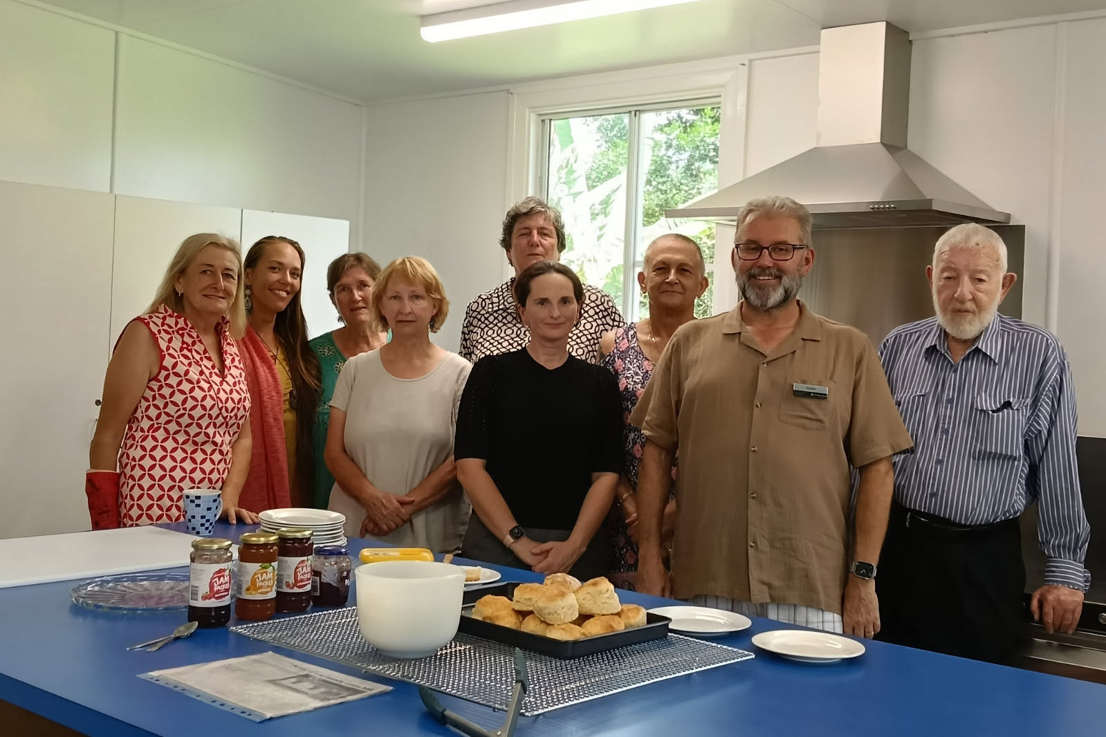 Members of the Ravenshoe QCWA with representatives from the Bendigo Community Bank Ravenshoe Branch, and the Ravenshoe Gulf Country Community Enterprises Limited Board.