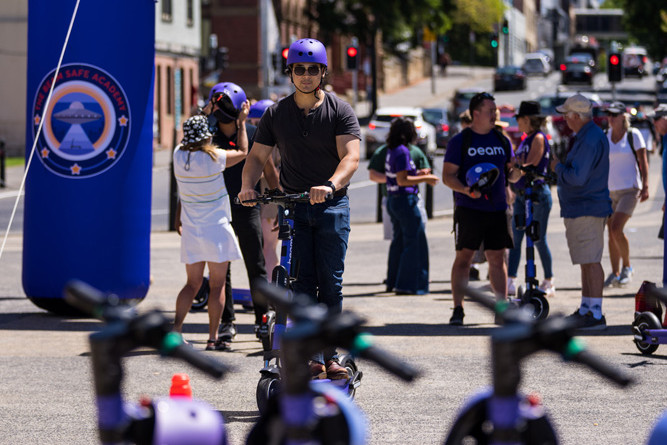 Beam has launched their new “Ride Kind” campaign in Port Douglas.