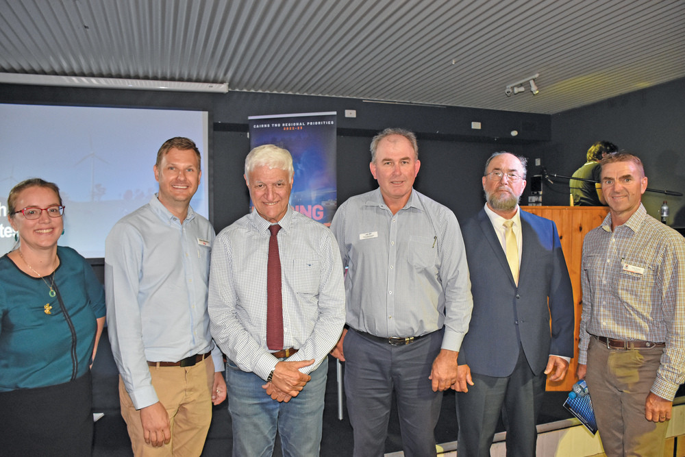 Greens candidate Jennifer Cox, Labor’s Jason Brandon, incumbent member Bob Katter, LNP candidate Bryce McDonald and UAP candidate Peter Campion had their first hit out last week at the Advance Cairns meet the candidates luncheon.