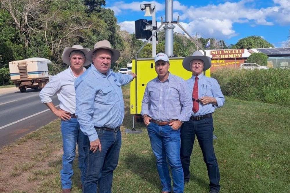 KAP leader Robbie Katter, Member for Hill Shane Knuth, candidate for Cook Duane Amos and Federal MP Bob Katter have all vowed to scrap unmanned speed cameras should they take power on 26 October.