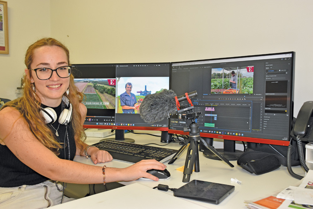 Cadet Journalist Ellie Fink creates another news video which complements The Express’ printed product