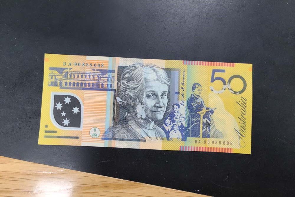 A counterfeit $50 note was given to local produce business Tablelands to Tabletop.