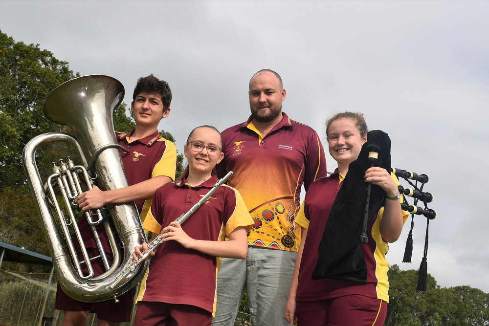 Atherton State High School competed at the second heat of Fanfare on Sunday.