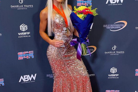 Tablelands local Bridgette Godfrey has taken a step further in her bodybuilding career after coming first in the recent World Beauty Fitness and Fashion competition