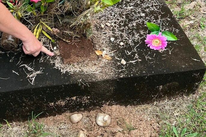 Family shocked at grave thieves - feature photo