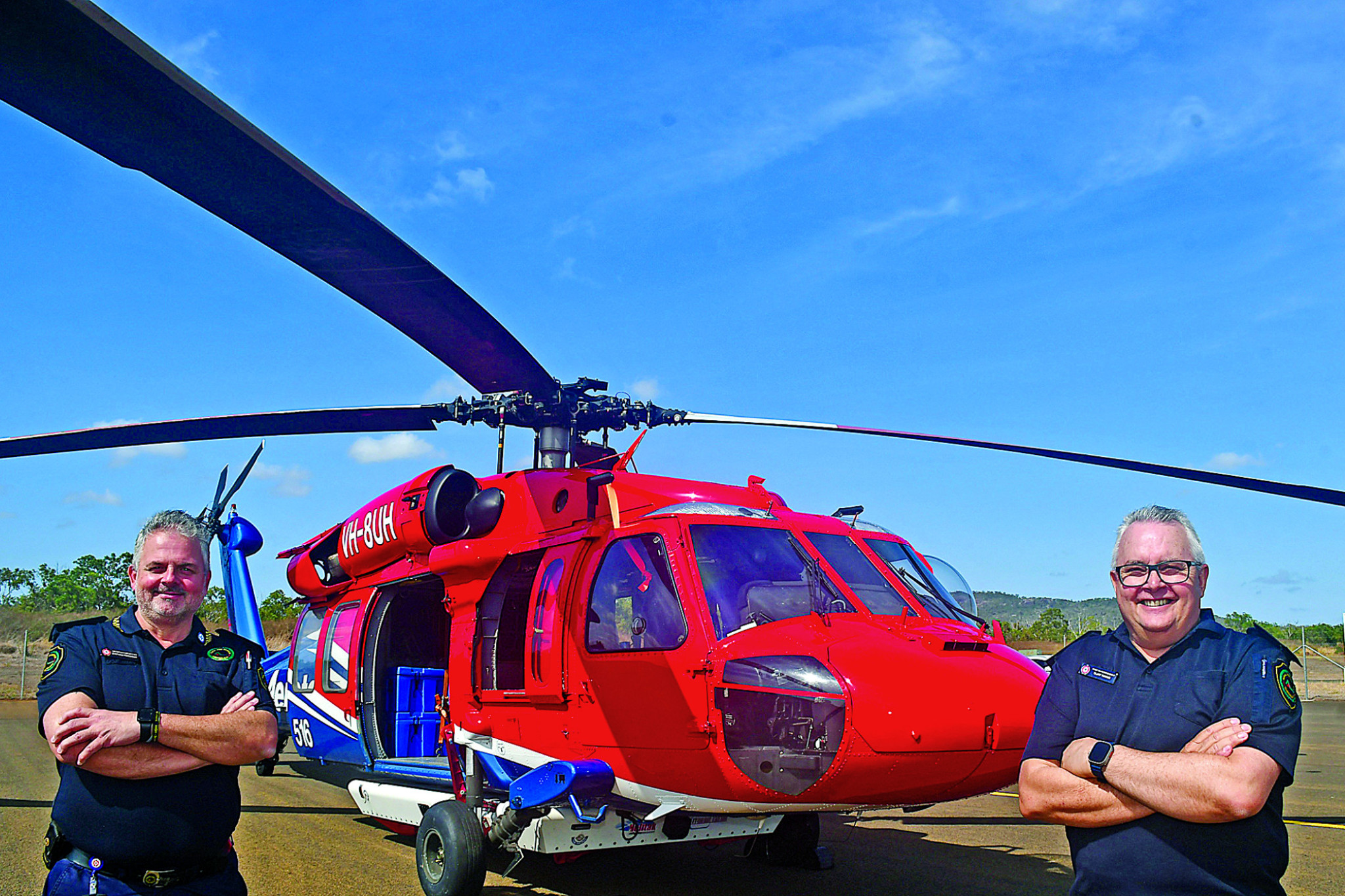 Black hawk touches down - feature photo