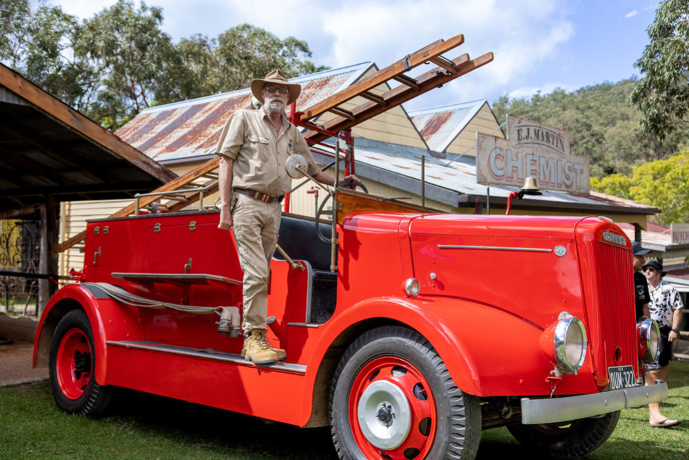 Bill Leet wants to hear from anyone with firefighting memorabilia for a new exhibit at Herberton Historic Village.