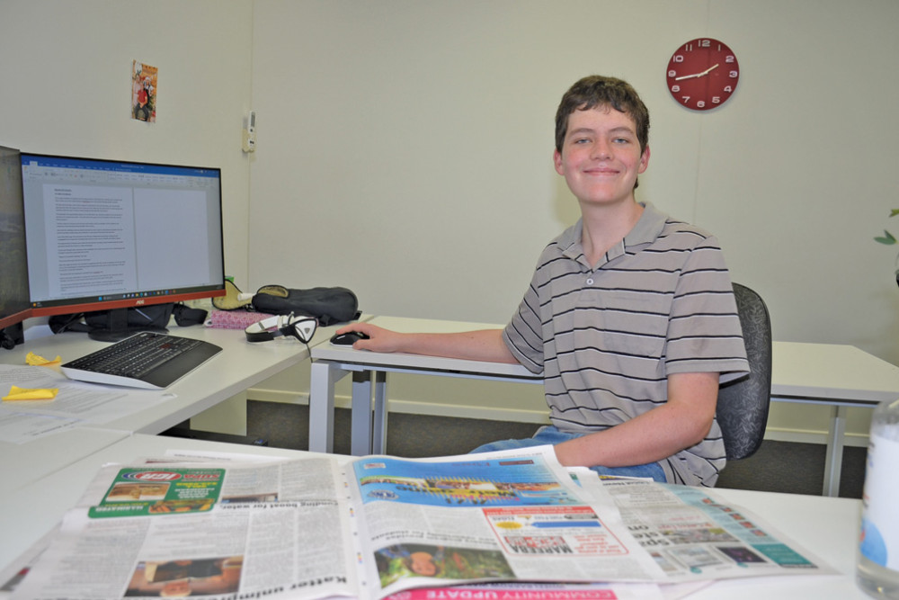 Mareeba State High School Year 10 work experience student James Dickinson spent the week at The Express, learning everything there is to know about the paper.