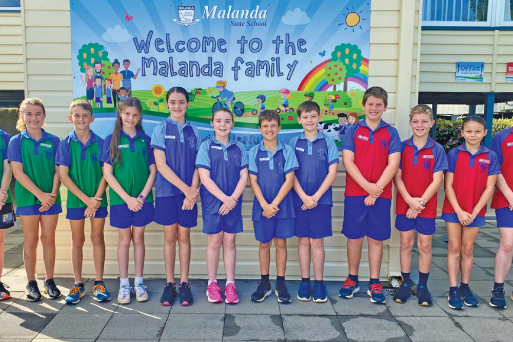 Malanda’s newest leaders Abbie Millar, April Burtenshaw, Tiarnan Carey, Rylie Prince, Lily Mollenhagen, Felicity Graham, Mitchell Bird, Fletcher Winsor, Wade Winters, Miciah Pickering, Sienna Gloger and Tahlia Mallyon.