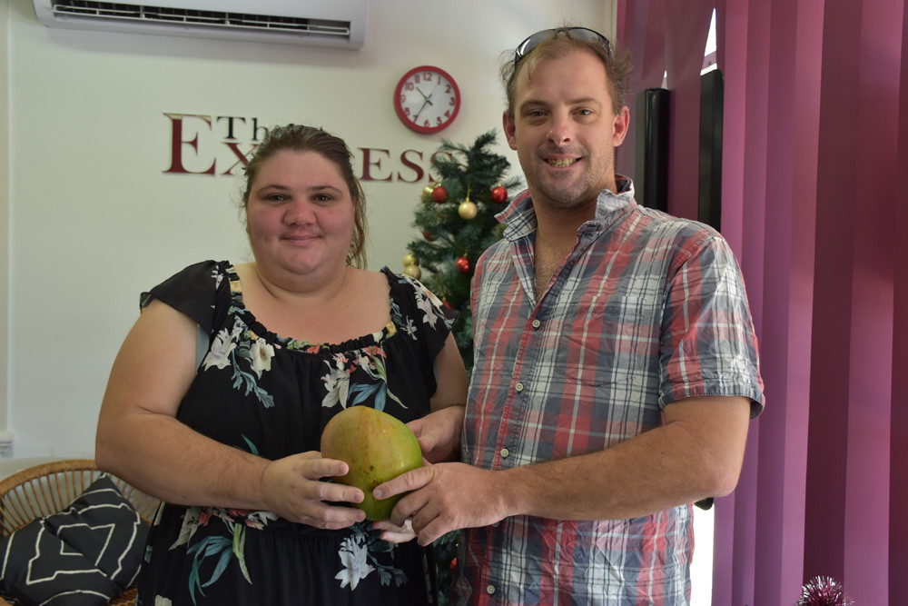 Lina Shaban and Bryan Coleman are the first to enter the 2022 mango competition this year