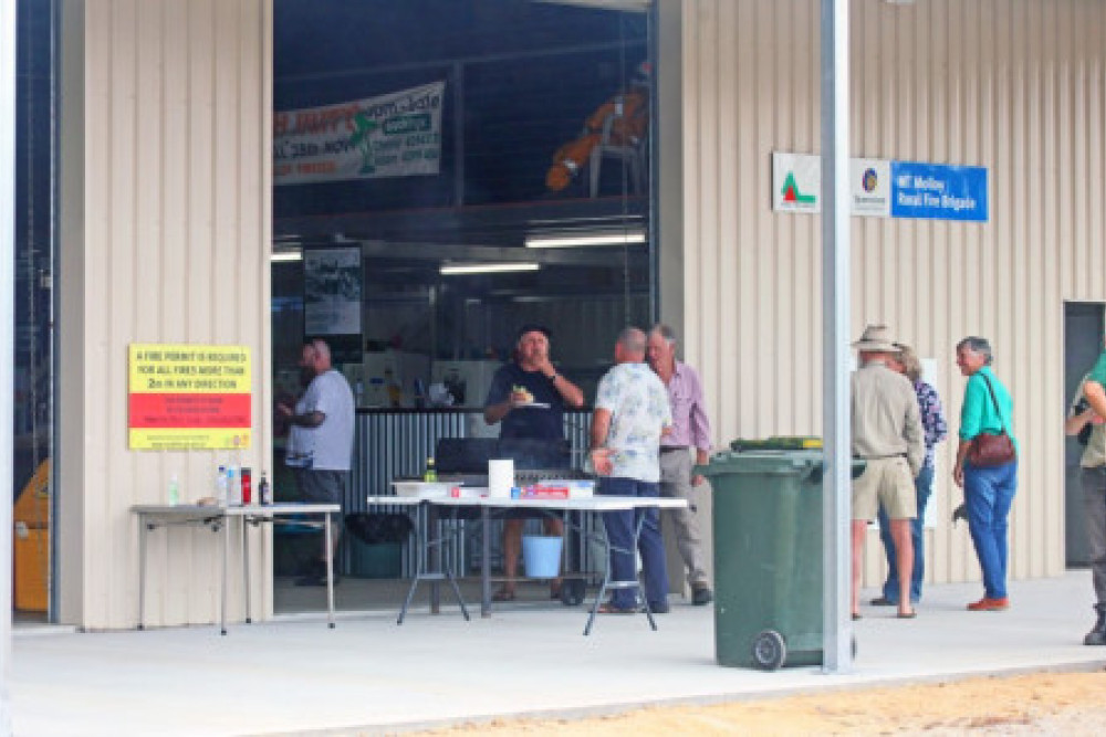 About 30 people attended the first in a series of Gulf Savannah NRM fire forum events at Mount Molloy Rural Fire Brigade in late August.