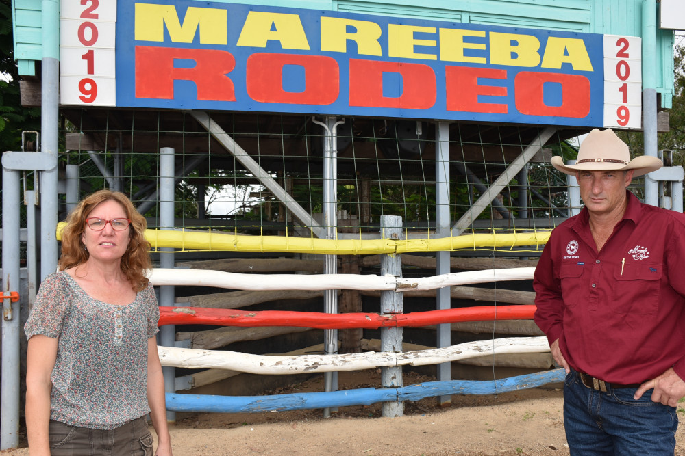 The Mareeba Rodeo Association’s Secretary Cecilia Clark and President Peter Brown are excited to be able to bring the Mareeba Rodeo back for a special one day event this weekend.