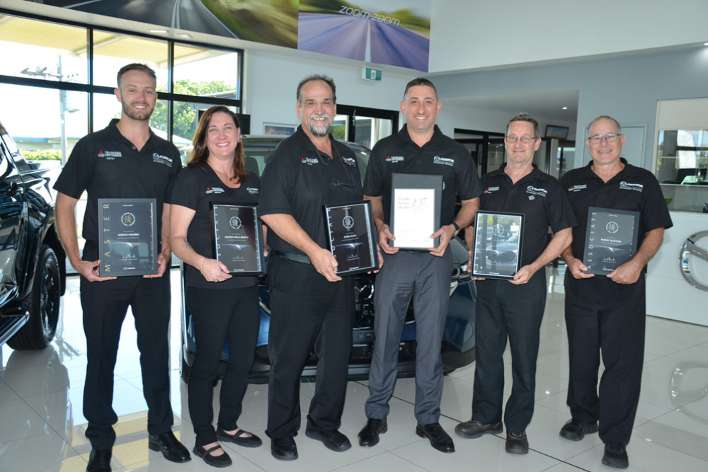 Mareeba Mazda named master dealer - feature photo