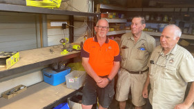 Thieves target men’s shed