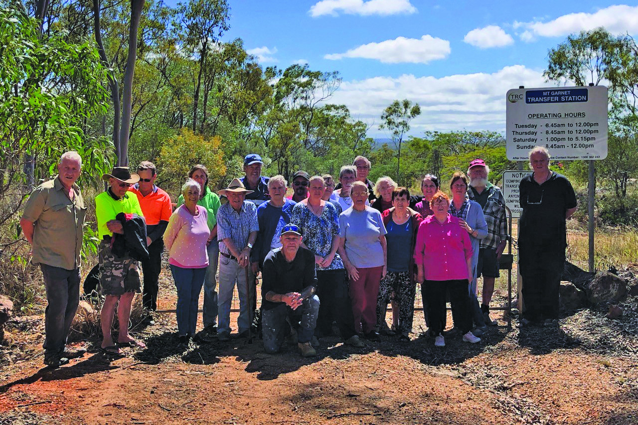 Mt Garnet residents want Tablelands Regional Council to reconsider its decision to permanently close their waste transfer station.