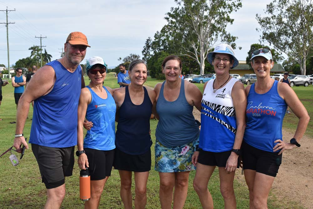 Runners from Gordonvale attended the event.