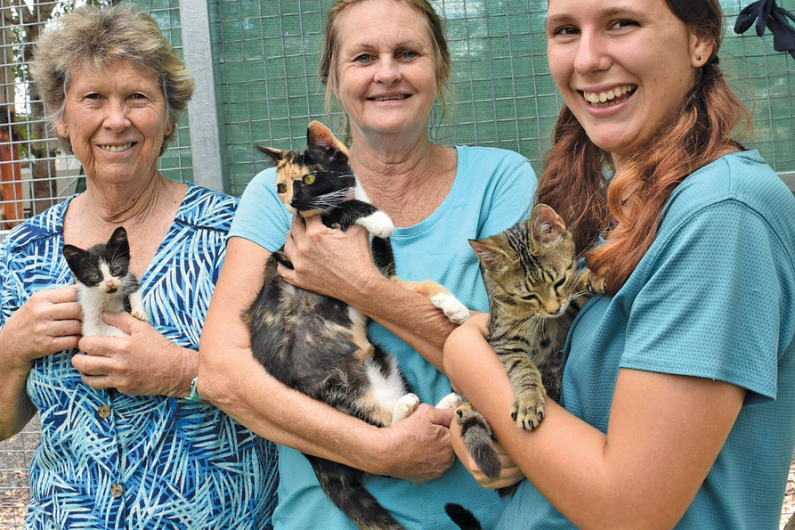Jennifer Walsh, Kerry Ann and Felicity Pollard from the Mareeba Animal Refuge are excited to announce their second ever Pet Fair will be held in April.
