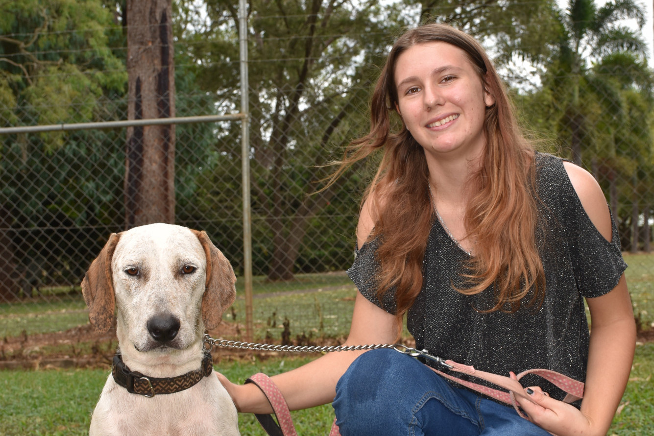 Both Blossom and Felicity Pollard are excited for the Mareeba Animal Refuge’s upcoming Pet Fair on Saturday, April 17