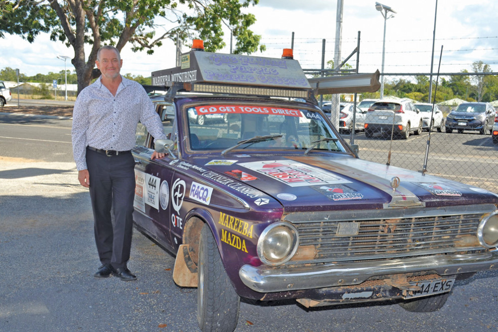 Local Variety “Basher” Peter Apel will be participating in this year’s event which, for the first time, will be stopping in Mareeba on the last night