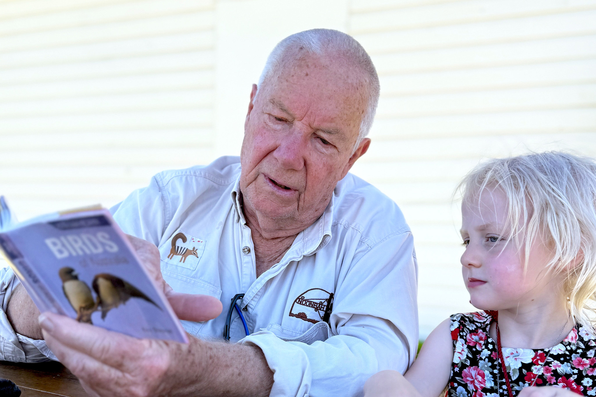 Now Peter is relishing spending time with granddaughter Rosie Wren who shares his love of birds.