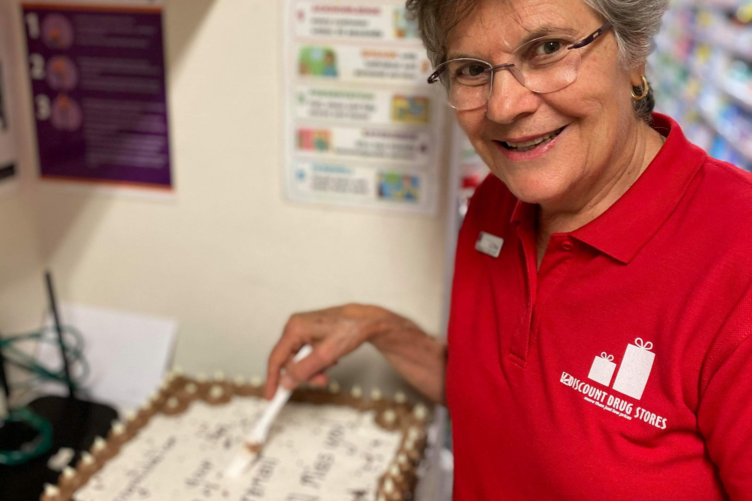 Gloria Carusi has retired after 45 years in the pharmacy profession and said goodbye to Mareeba Discount Drug Store late last year.