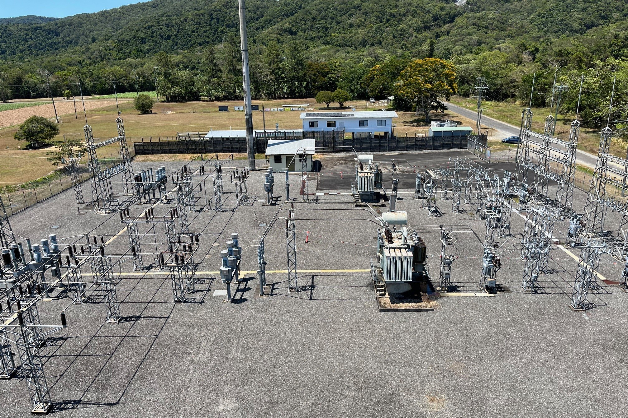 The Mossman Substation site which will be subject of a major upgrade by Ergon Energy. The project is due for completion in early 2025.