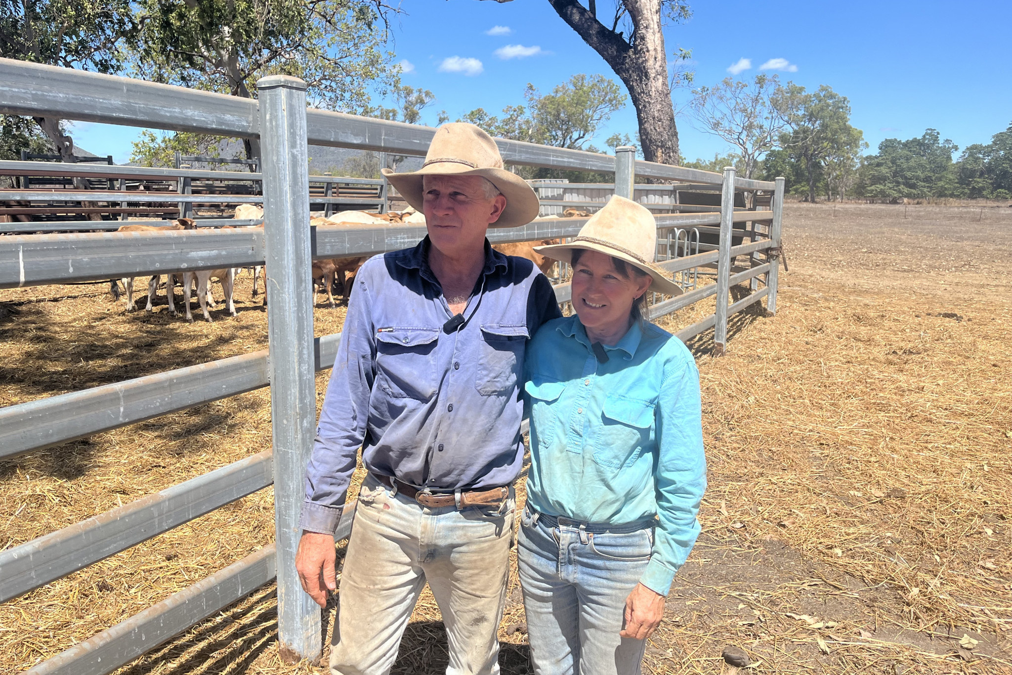 Tania and John Ahlers, from Maitland Downs, are still waiting to hear about any compensation.