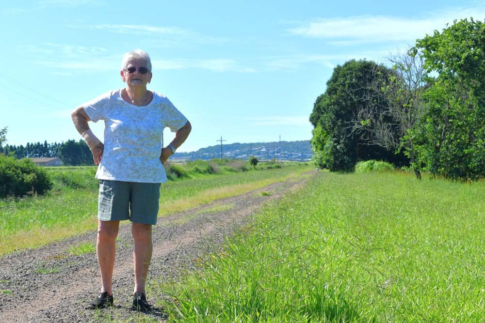 Yvonne Cupitt is taking a stand for the pademelons dying along the rail trail near the Tolga scrub.