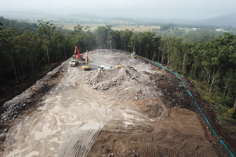 Works on the new Ravenshoe water reservoir are well underway with expected completion by the end of the year