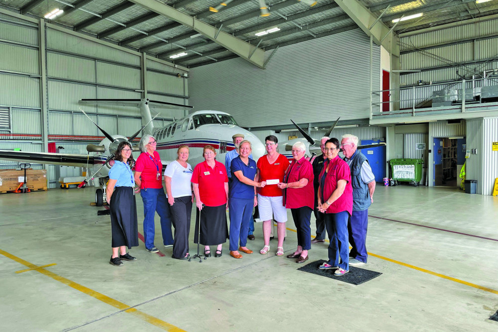 RFDS Near and Far Auxiliary has donated $50,000 to keep the Royal Flying Doctors Service flying high.