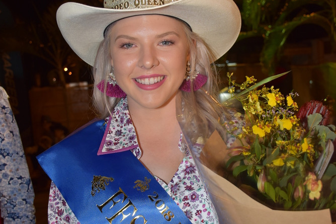 2018 Rodeo Queen Lauren Brown encourages young women to enter the competition.