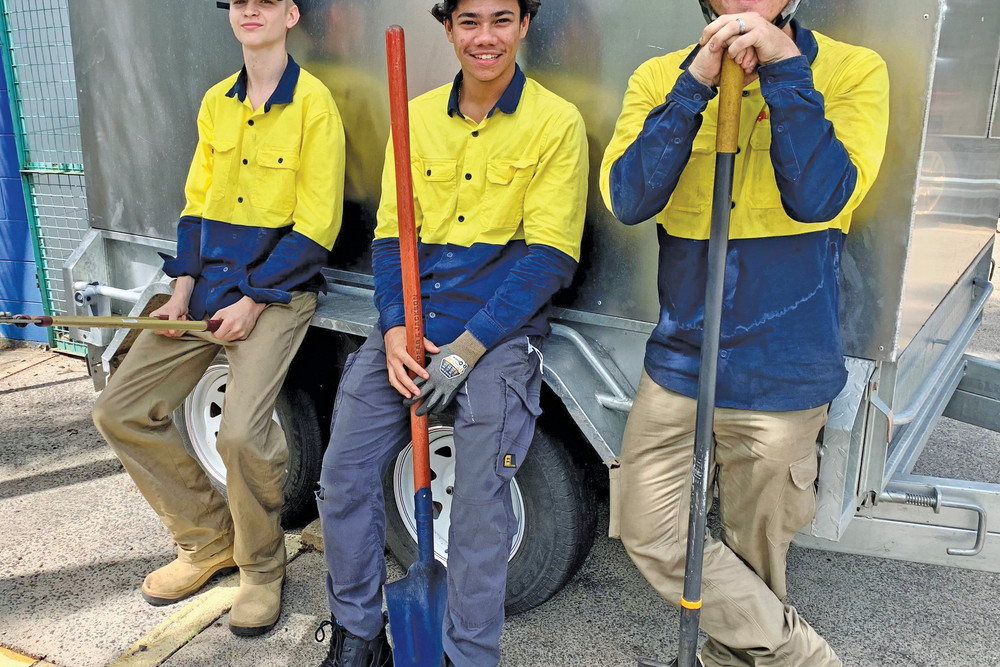 Rhythm, Travis and Jeremy are just some of the youth who are taking advantage of the work skills project through VPG.