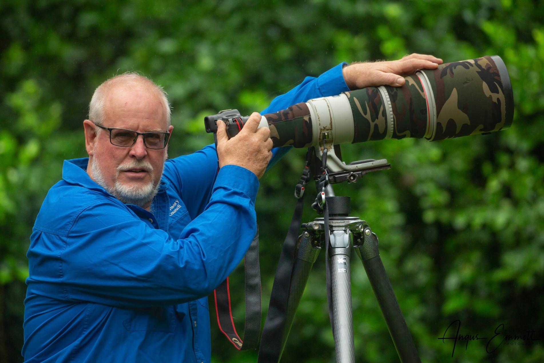 Local photographer Angus Emmott recently received the honour of having one of his photos of a rare bird used by Australia Post on a stamp. PHOTO CREDIT: Martin Willis.