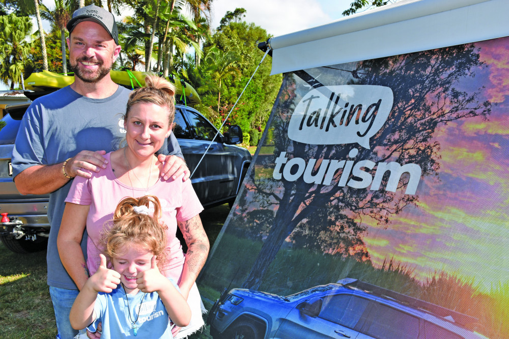 Simon, Shylah and Grace Oldham have spent the last six months travelling around the country promoting small, hidden gems of the tourism world.