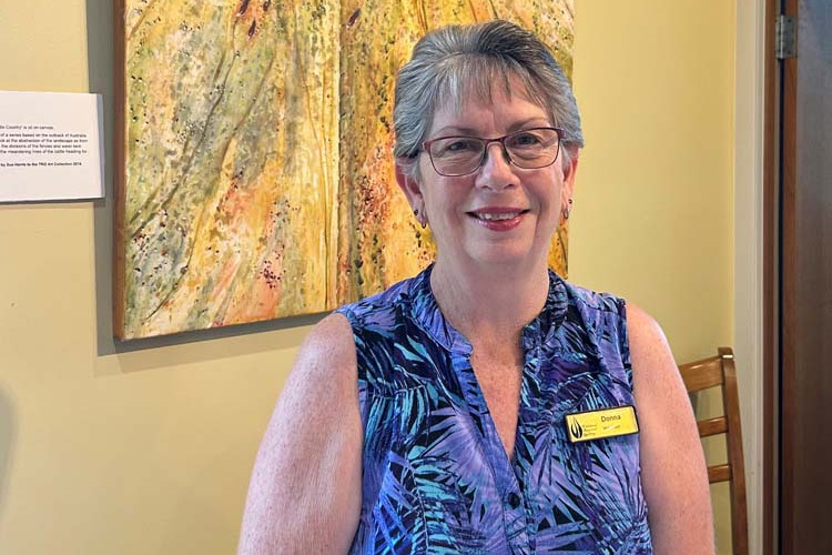 Tableland Regional Gallery volunteer Donna Doyle is encouraging others to step up and volunteer.