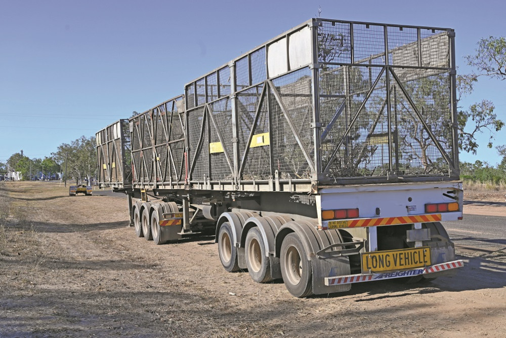 Trucks hauling sugar bins are a common sight at the truck stop on the Mulligan Highway near the McGrath Road turn-off, causing nearby residents to be up in arms over noise, dust, and diesel fumes.