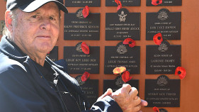 Plaque unveiling part of VP day 80th anniversary