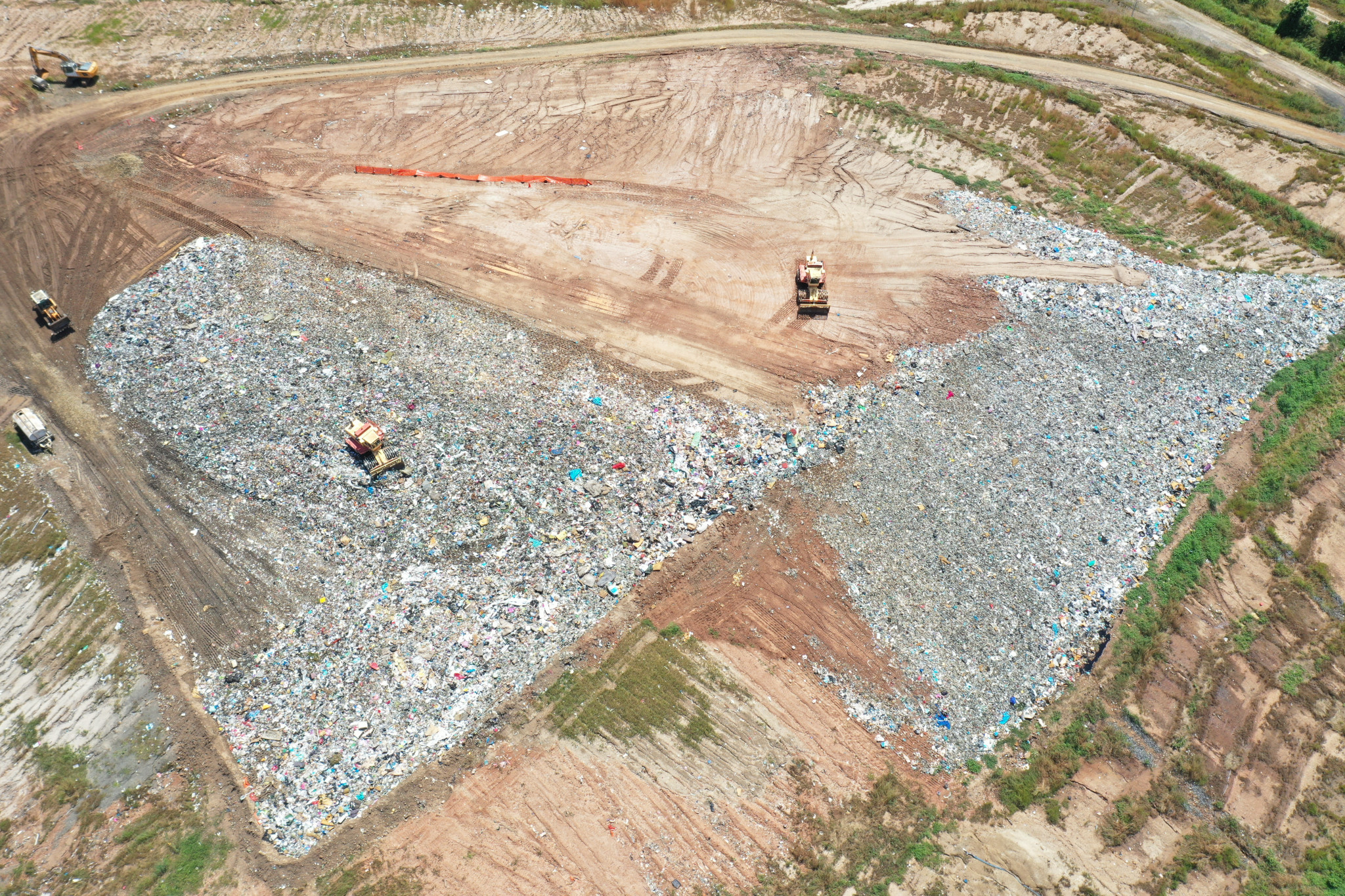 Blaze forces waste into landfill - feature photo