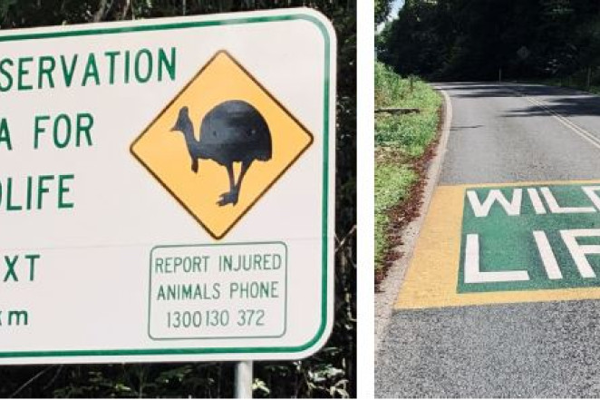 Wildlife signs to raise awareness - feature photo