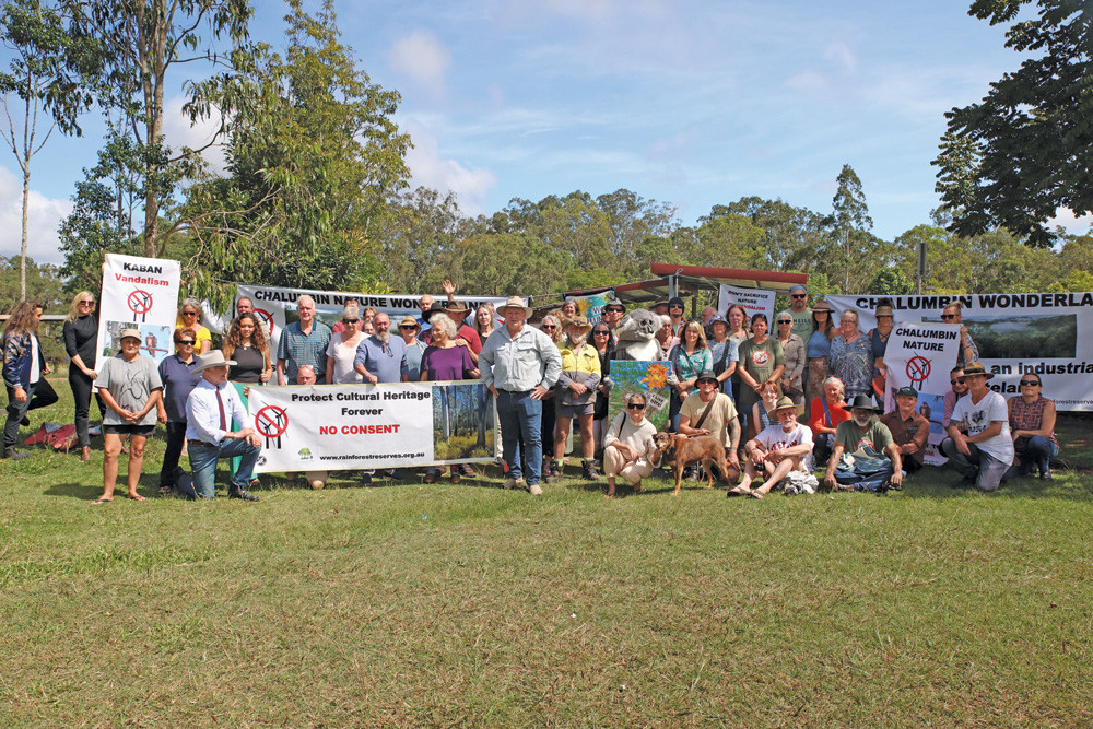 Residents rally against wind farm - feature photo