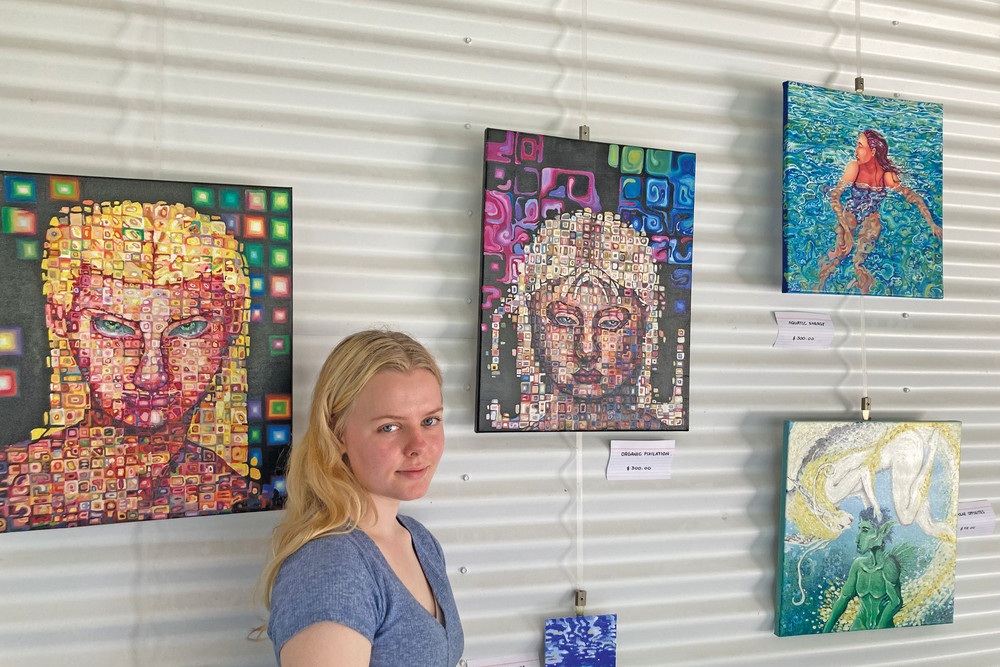 Jemma’s art on display at first ever exhibition - feature photo