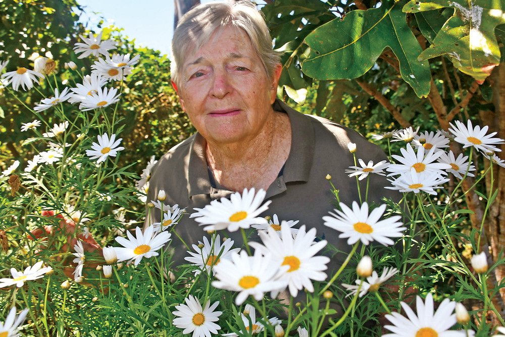 Pamela Egan is a stalwart of the Herberton Flower Show this weekend.