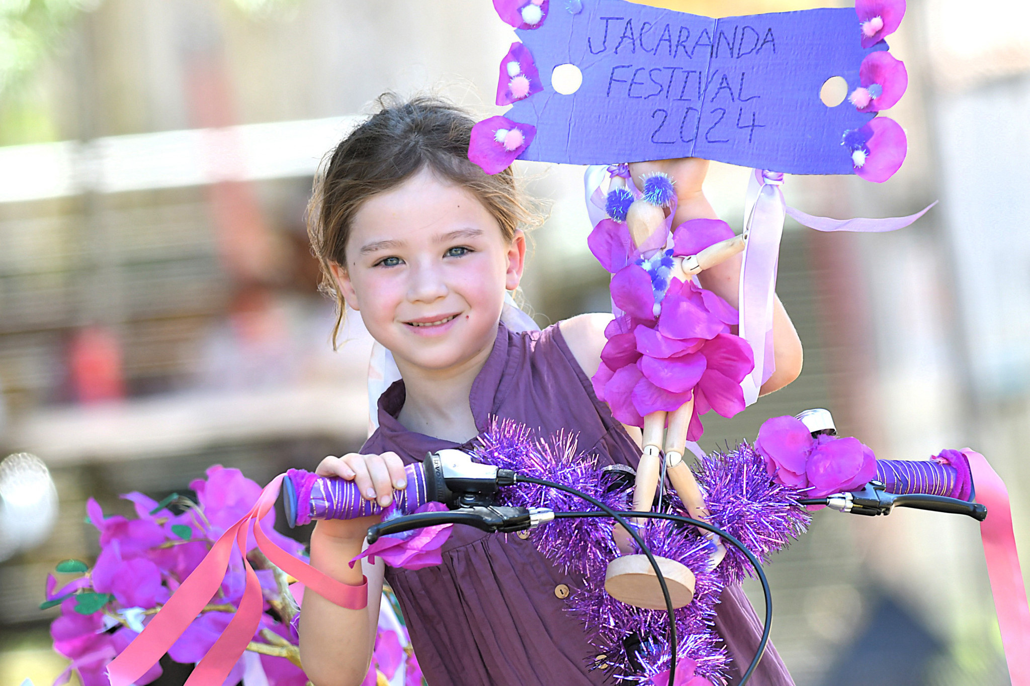 Meriam Barrett won the Best Decorated Bike at last year’s festival.
