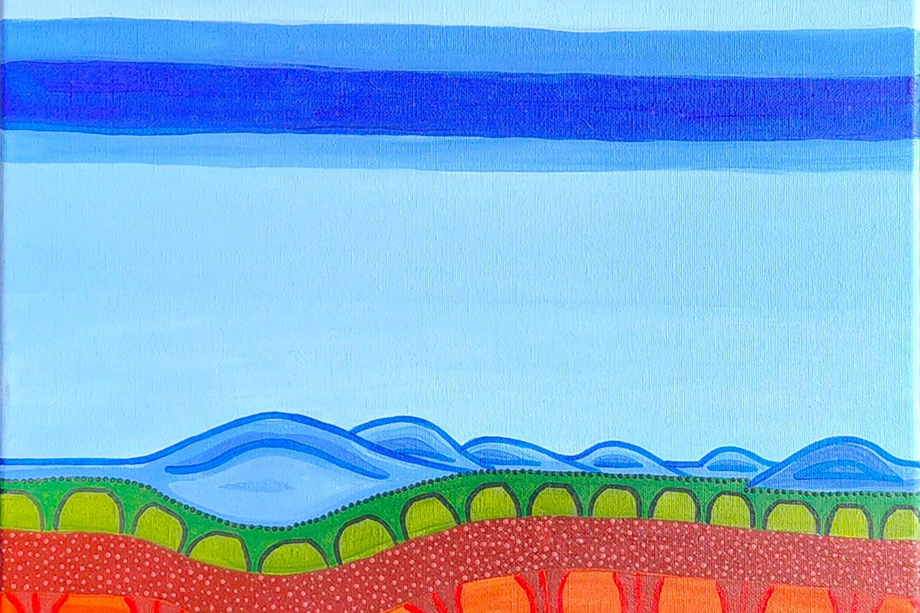 Artwork by Daniel Joseph, one of the PechaKucha presenters.