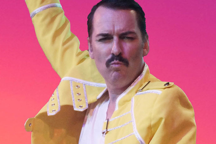 Freddie Mercury impersonator Thomas Crane will belt out all of Queen’s big hits.